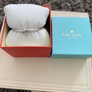 Kate Spade Silver Sailors Knot bracelet